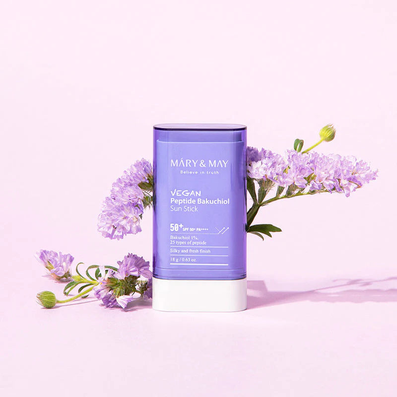 MARY & MAY - Vegan Peptide Bakuchiol Sun Stick - MY Little Corée