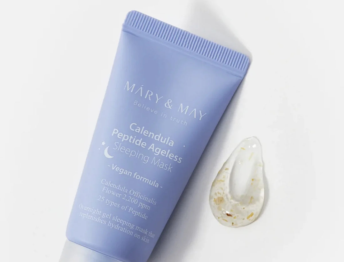 MARY & MAY - Calendula Peptide Ageless Sleeping Mask Mini - MY Little Corée