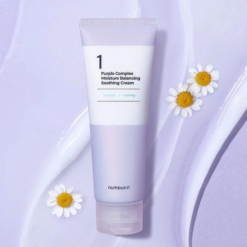 NUMBUZIN – No.1 Purple Complex Moisture Balancing Soothing Cream - MY Little Corée
