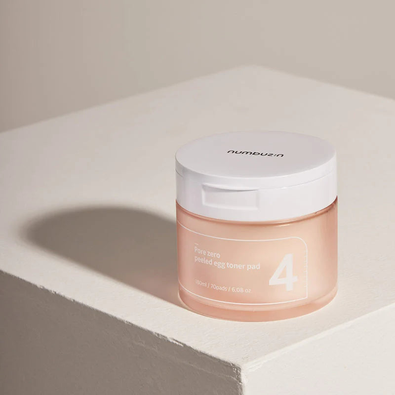 NUMBUZIN – No.4 Pore Zero Peeled Egg Toner Pad - MY Little Corée