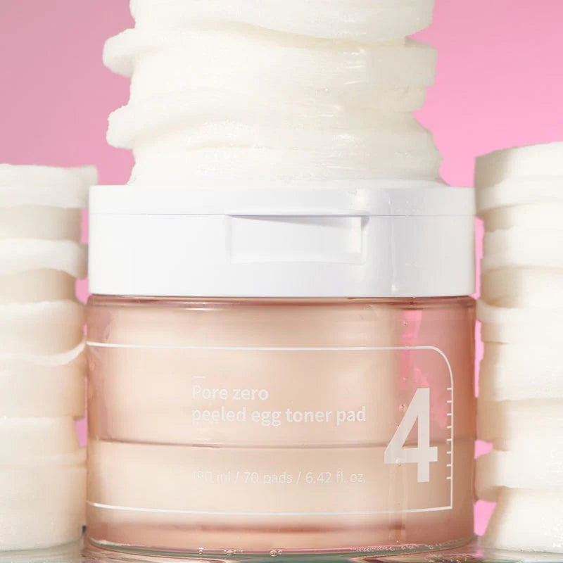 NUMBUZIN – No.4 Pore Zero Peeled Egg Toner Pad - MY Little Corée