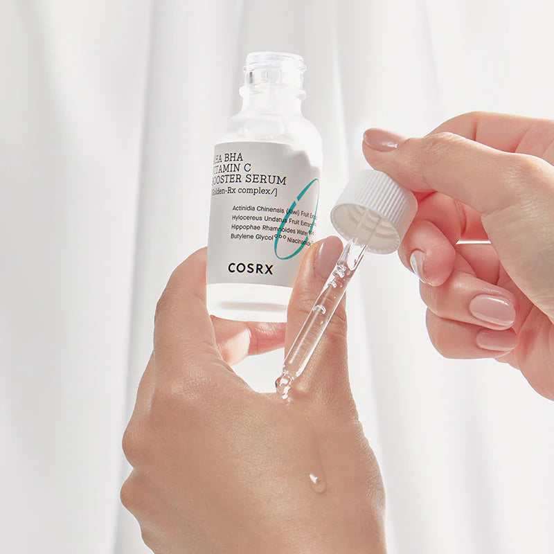 COSRX - AHA/BHA and Vitamin C Booster Serum - MY Little Corée