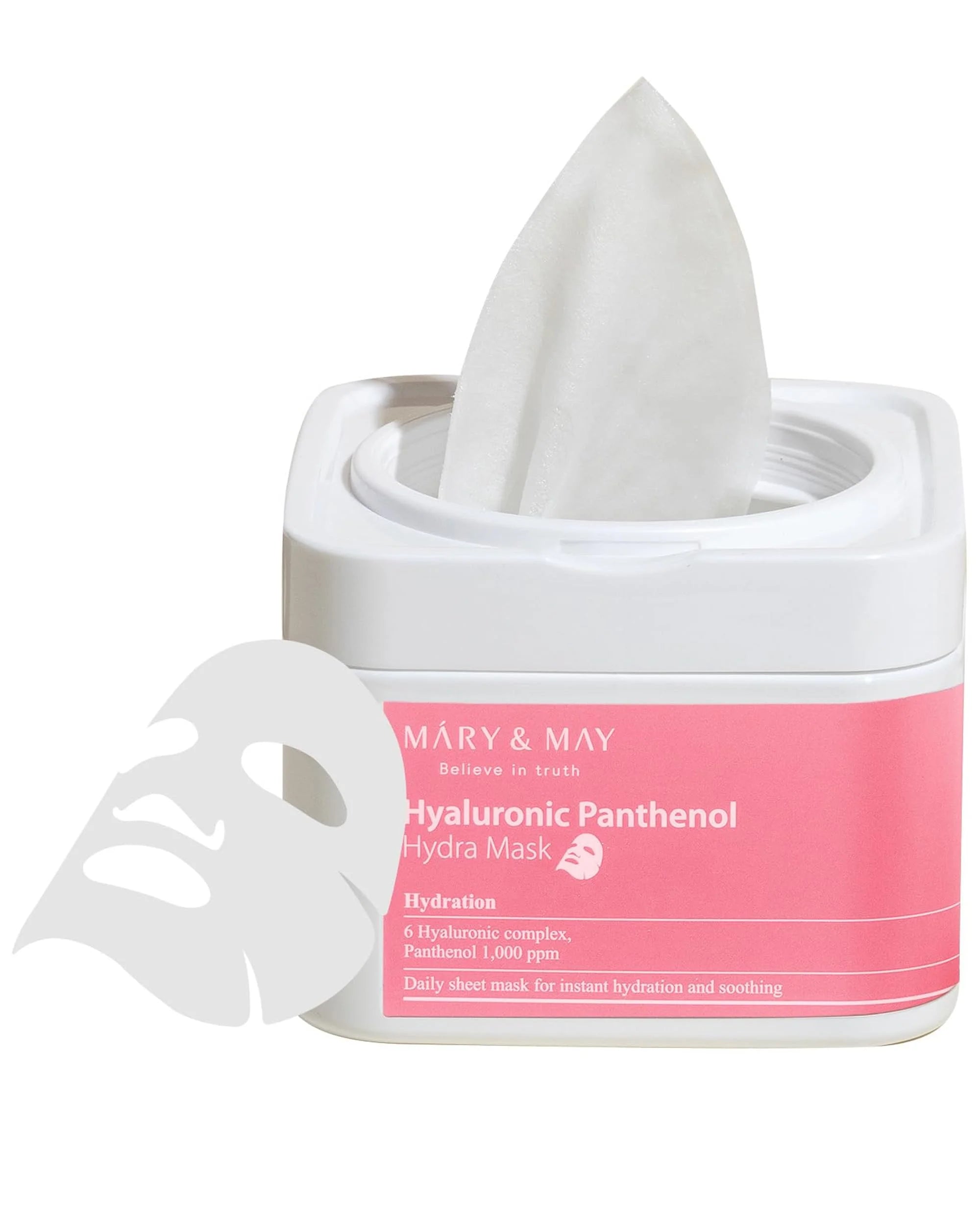 MARY & MAY - Hyaluronic Panthenol Hydra Mask - MY Little Corée