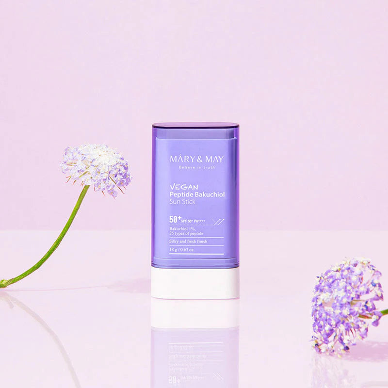 MARY & MAY - Vegan Peptide Bakuchiol Sun Stick - MY Little Corée