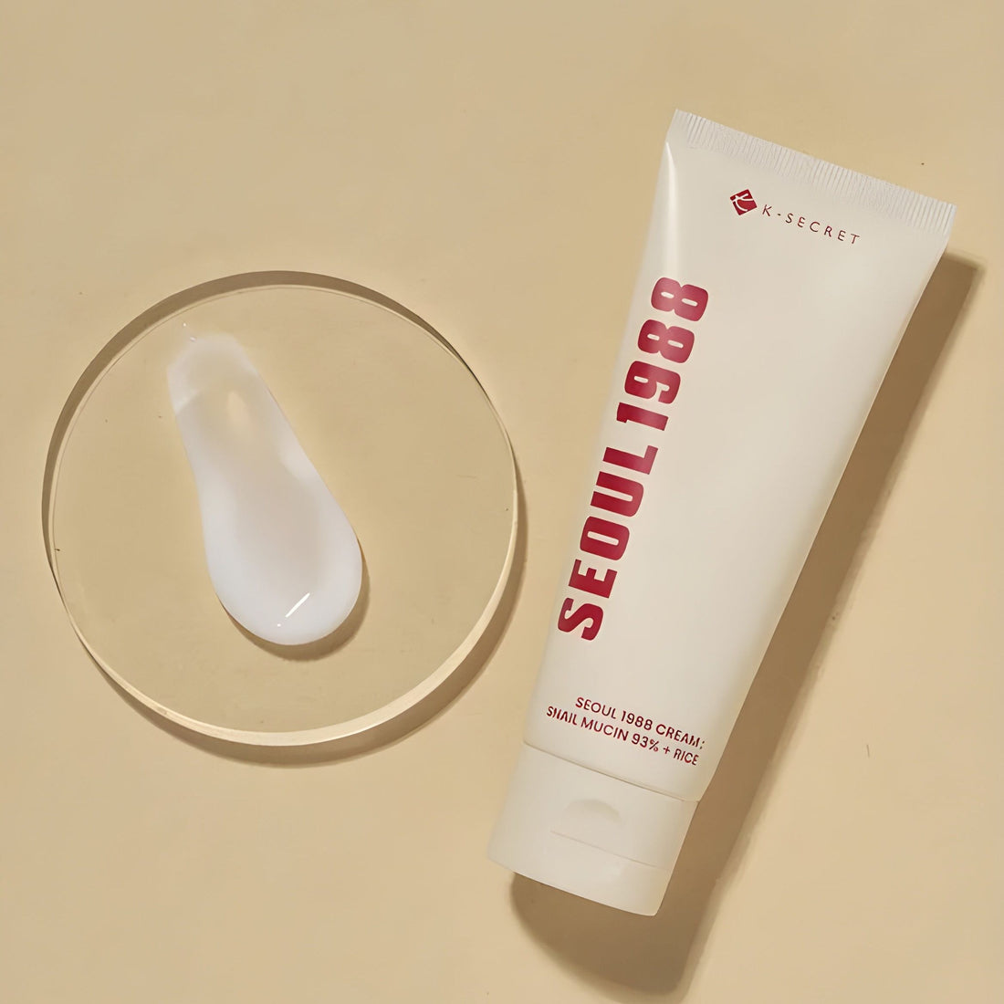 K-Secret – Seoul 1988 Snail Mucin 93% + Rice Cream – Crème visage