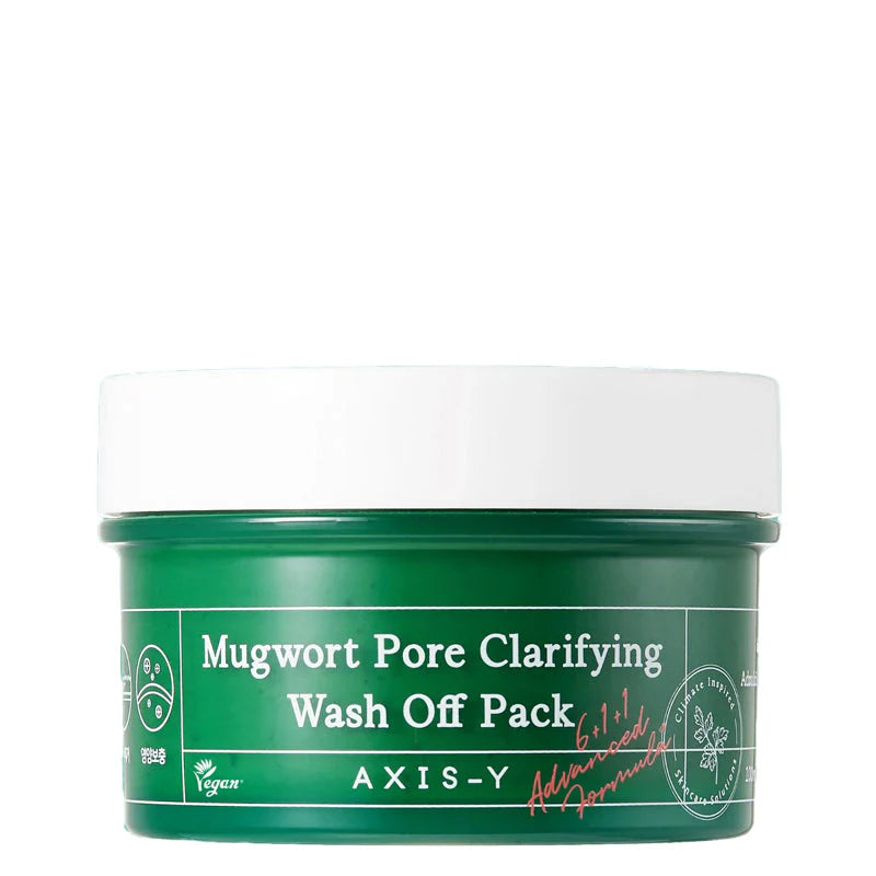 AXIS-Y Mugwort Pore Clarifying Wash Off Pack - MY Little Corée