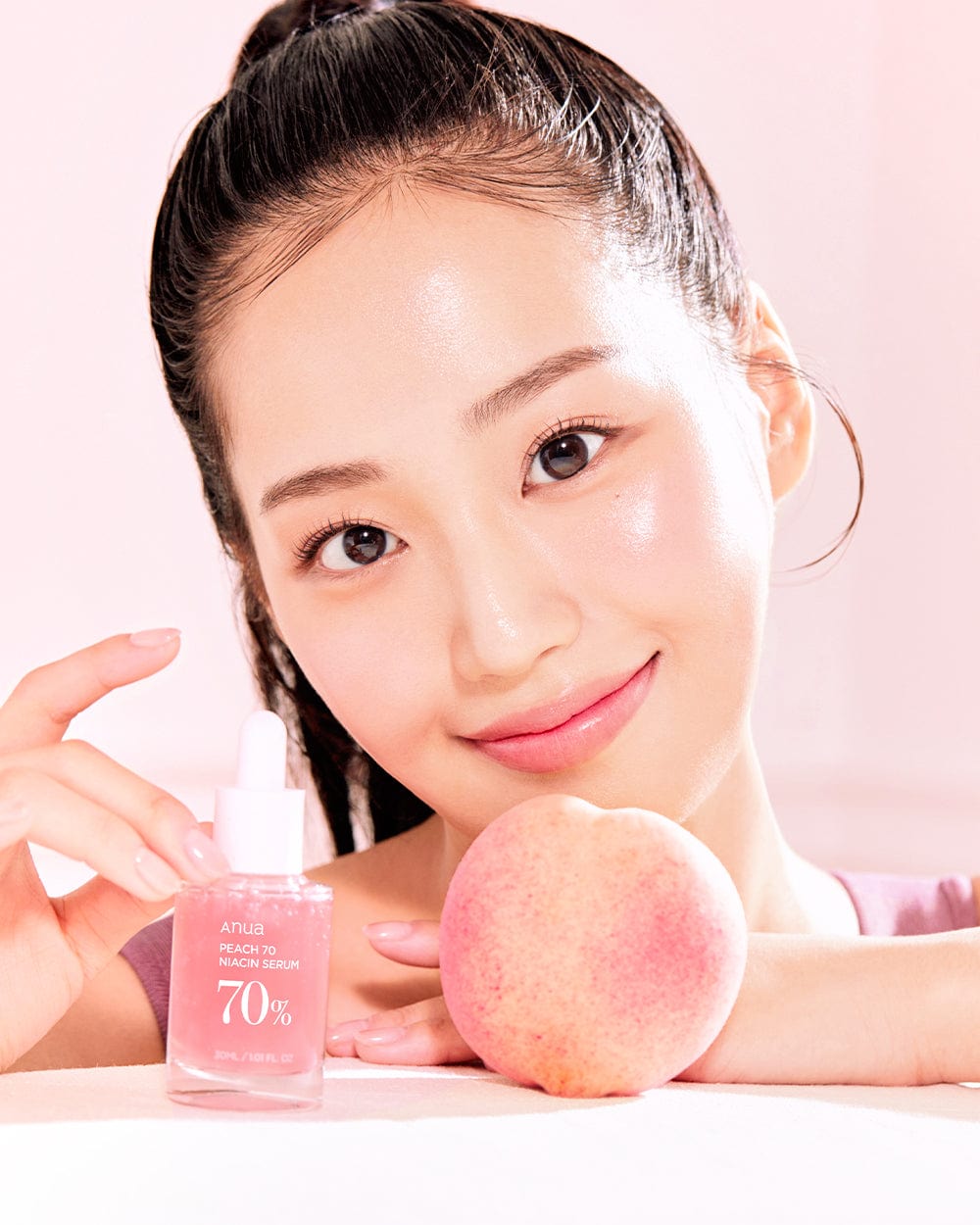 ANUA – 70% Niacin + Peach Serum - MY Little Corée
