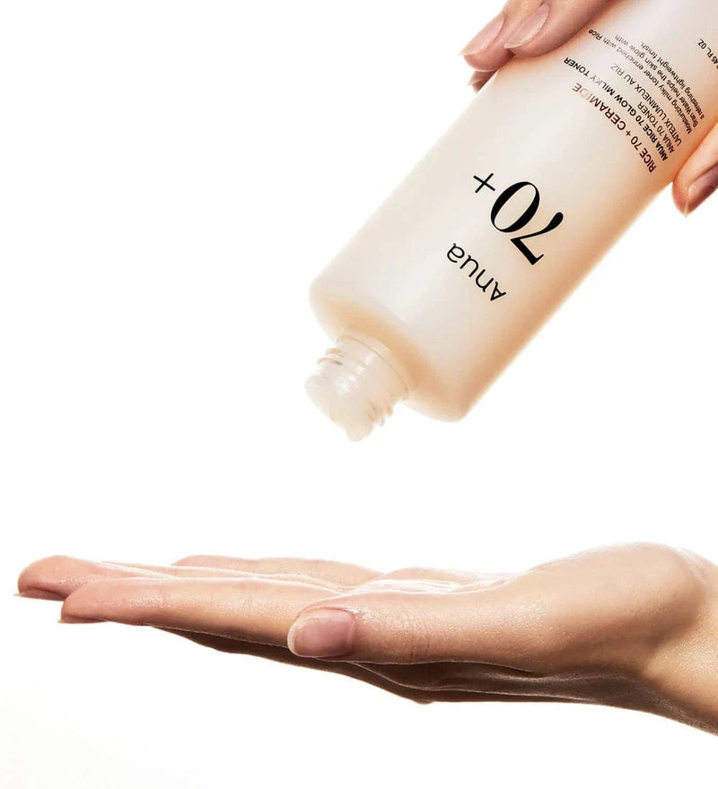ANUA – Rice 70% Glow Milky Toner - MY Little Corée