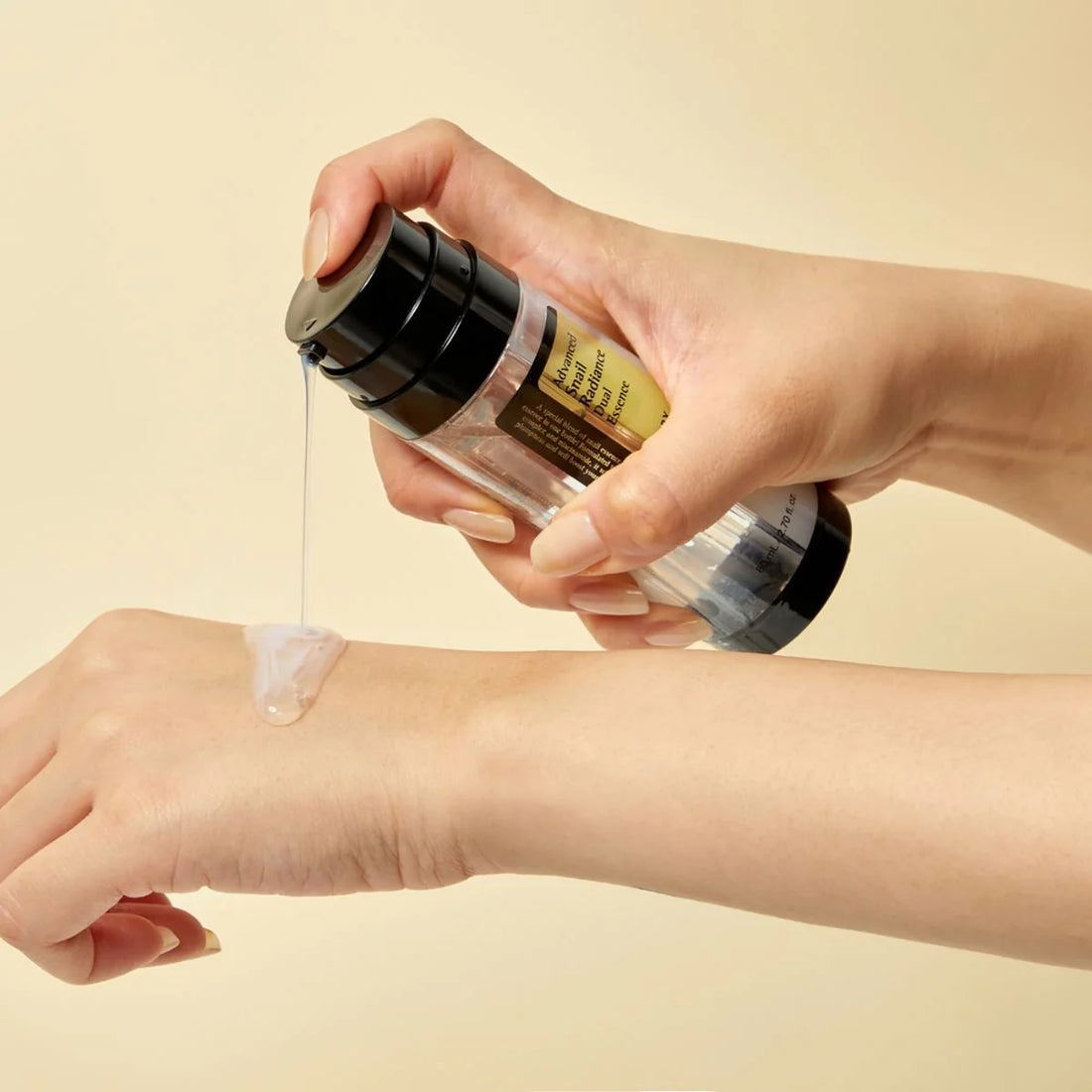COSRX - Advanced Snail Radiance Dual Essence - MY Little Corée