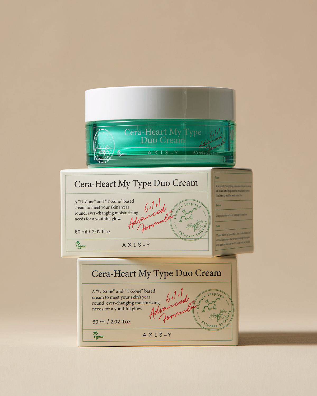 AXIS-Y Cera-Heart My Type Duo Cream - MY Little Corée