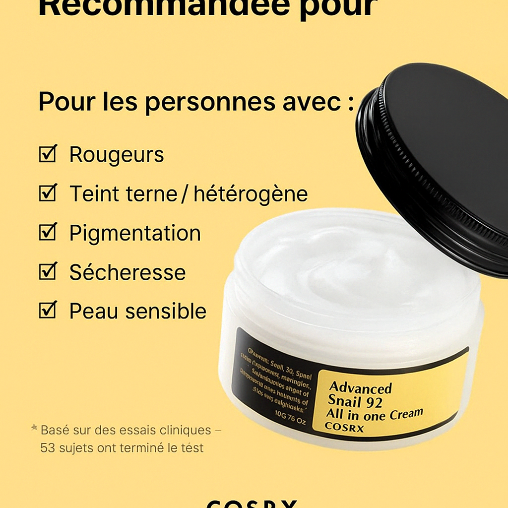 COSRX - Advanced Snail 92 All In One Cream - MY Little Corée