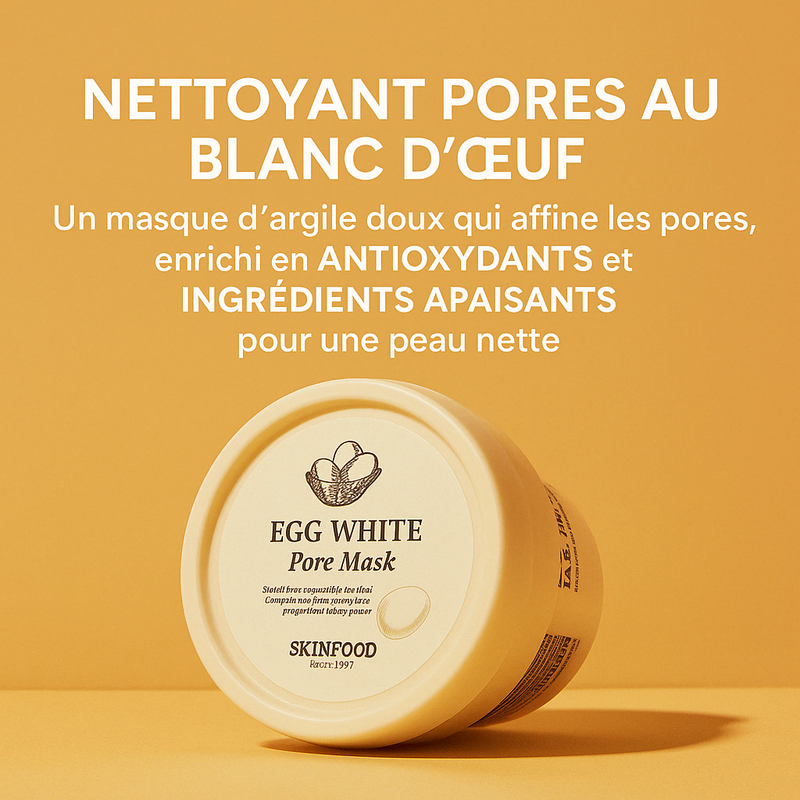 SKINFOOD - EGG WHITE Pore Mask