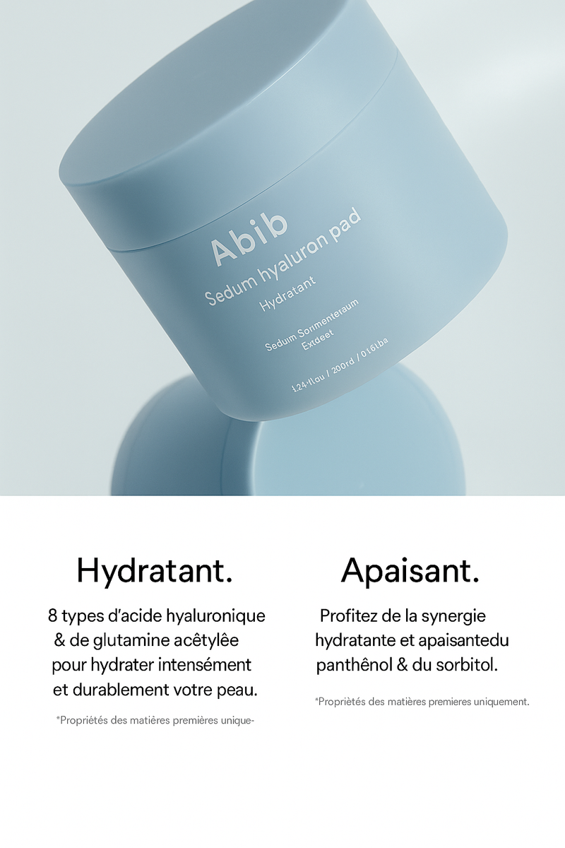 Sedum Hyaluron Pad Hydrating Touch - MY Little Corée