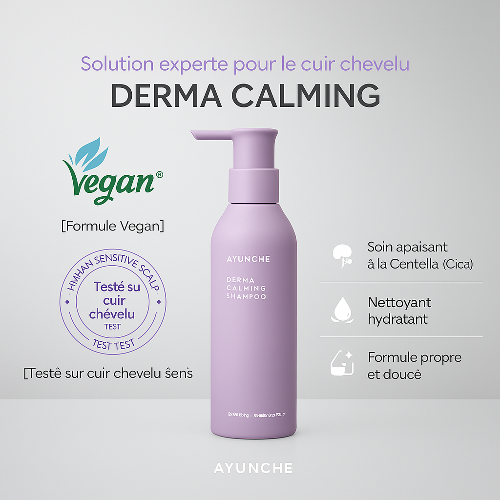 AYUNCHE Derma Calming Shampoo - MY Little Corée
