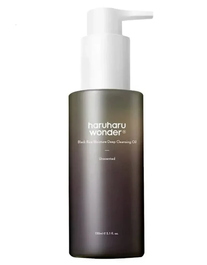 Haruharu WONDER - Huile Nettoyante Black Rice Moisture - MY Little Corée