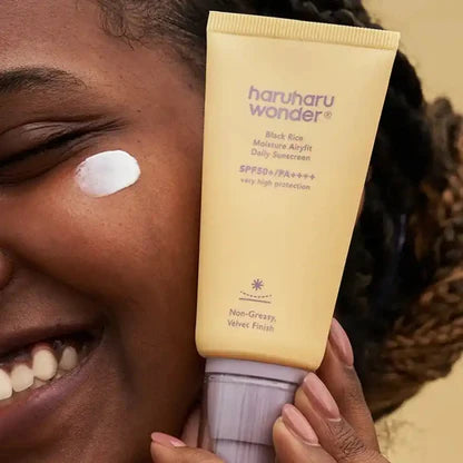 Haruharu WONDER – Black Rice Moisture Airyfit Daily Sunscreen SPF50+ PA++++ – - MY Little Corée