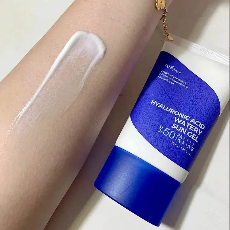 Isntree - Watery sun gel SPF50 PA++++ UVA/UVB - MY Little Corée
