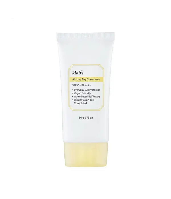 KLAIRS - All-Day Airy Sunscreen SPF50+ PA++++ - MY Little Corée