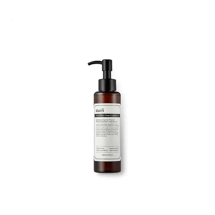 KLAIRS - Gentle Black Deep Cleansing Oil - MY Little Corée