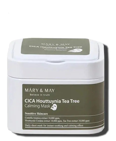 MARY & MAY - Cica Houttuynia Tea Tree Mask - MY Little Corée