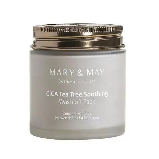 MARY & MAY - Cica Tea Tree Soothing Wash Off Pack - MY Little Corée
