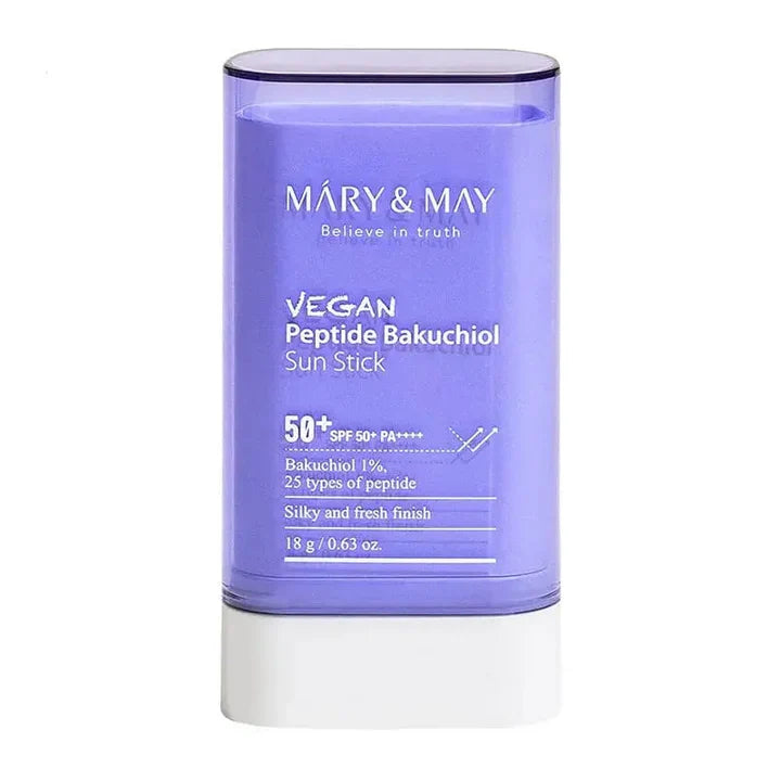 MARY & MAY - Vegan Peptide Bakuchiol Sun Stick - MY Little Corée