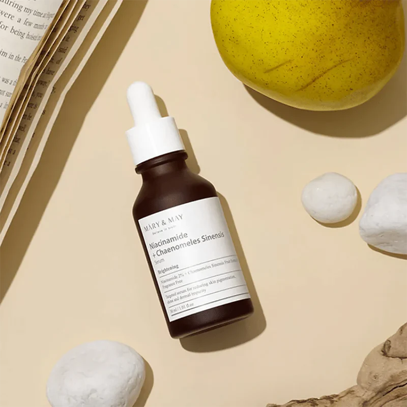 MÁRY & MAY Niacinamide + Chaenomeles Sinensis Serum 30ml - MY Little Corée