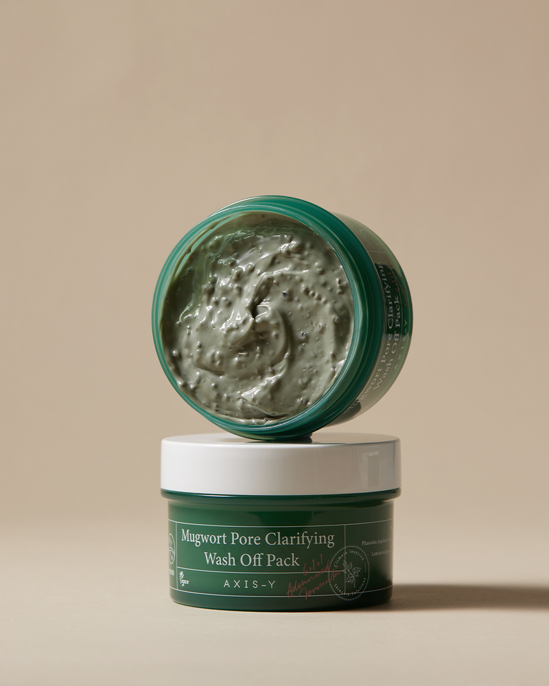 AXIS-Y Mugwort Pore Clarifying Wash Off Pack - MY Little Corée