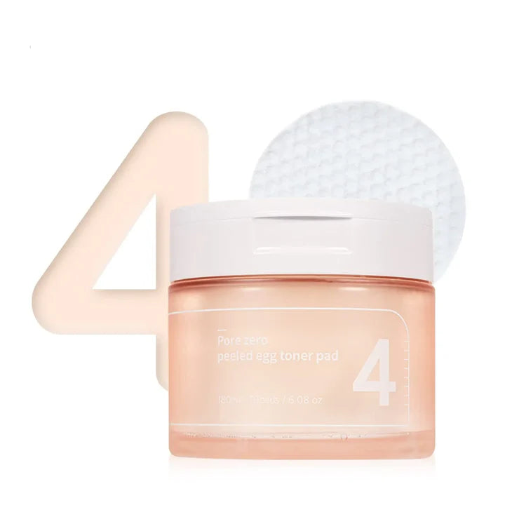 NUMBUZIN – No.4 Pore Zero Peeled Egg Toner Pad - MY Little Corée