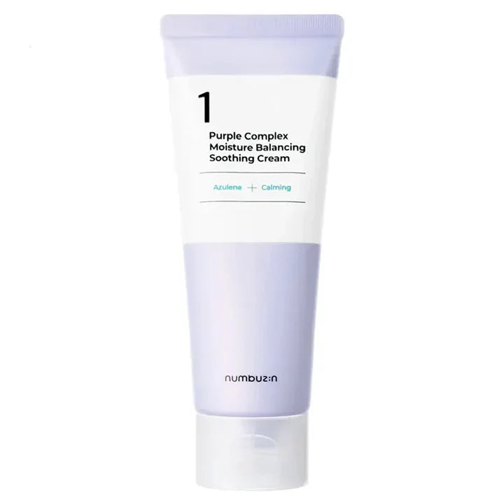 NUMBUZIN – No.1 Purple Complex Moisture Balancing Soothing Cream - MY Little Corée