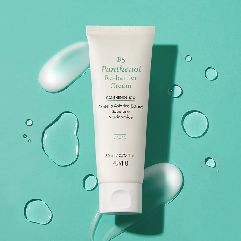 PURITO - B5 Panthenol Re-Barrier Cream - Crème 80ml - MY Little Corée