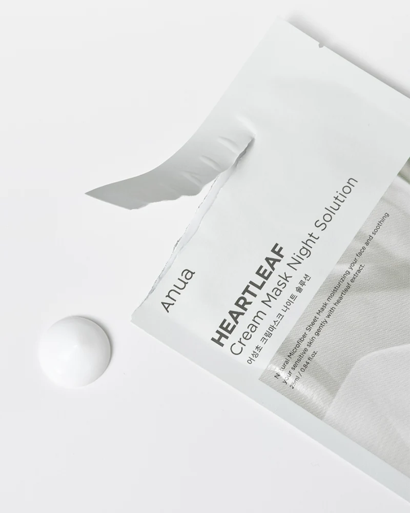 Anua Heartleaf Sheet Mask Night Solution - MY Little Corée