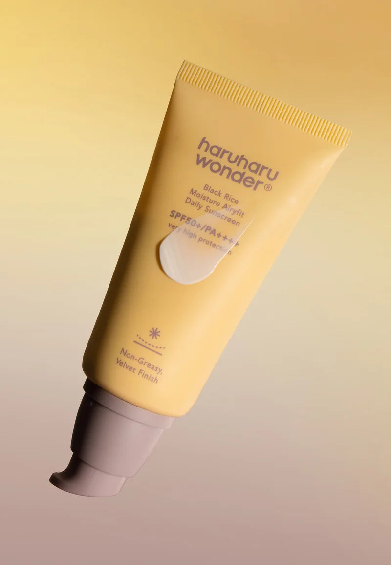 Haruharu WONDER – Black Rice Moisture Airyfit Daily Sunscreen SPF50+ PA++++ – - MY Little Corée