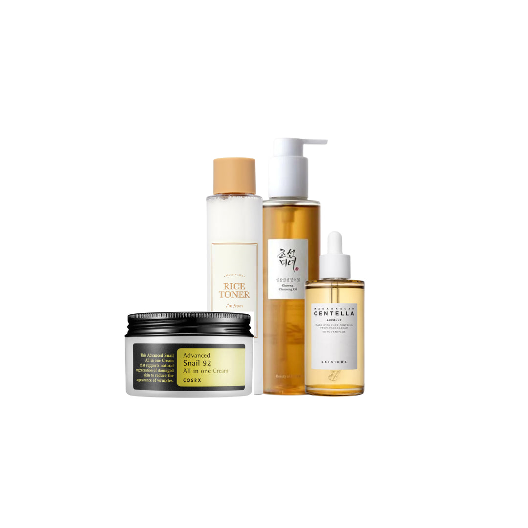 Pack Peau Sèche – Rituel K-Beauty Hydratation Intense en 4 Étapes - MY Little Corée