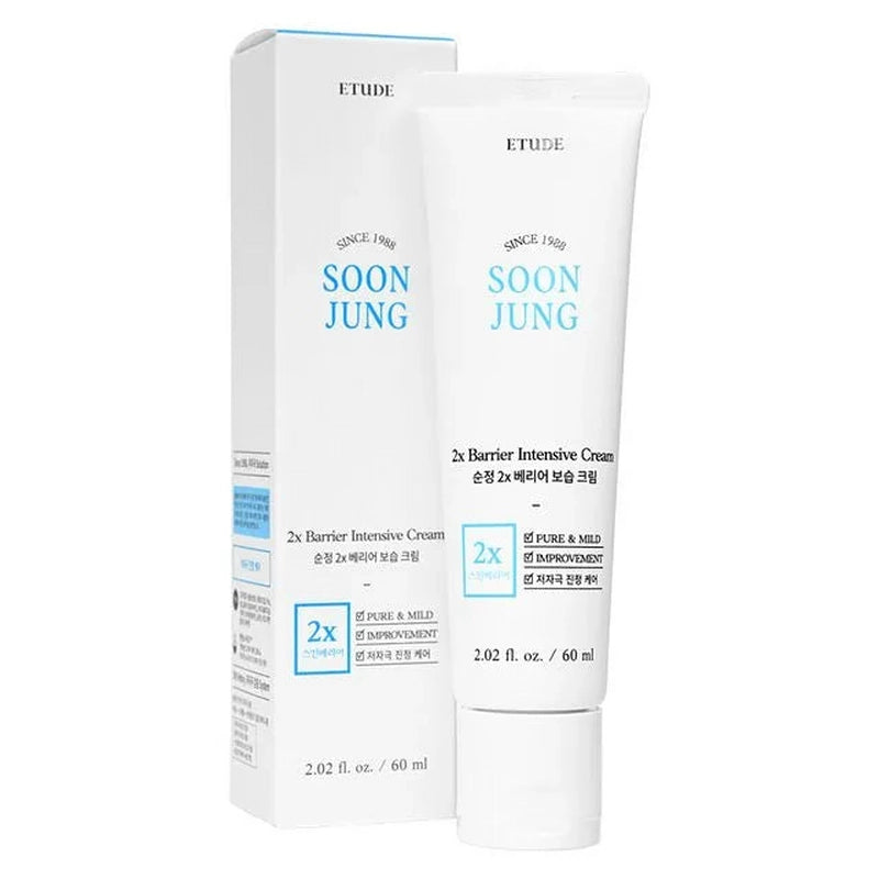Etude - SOON JUNG 2x Barrier Intensive Cream 60ml - MY Little Corée