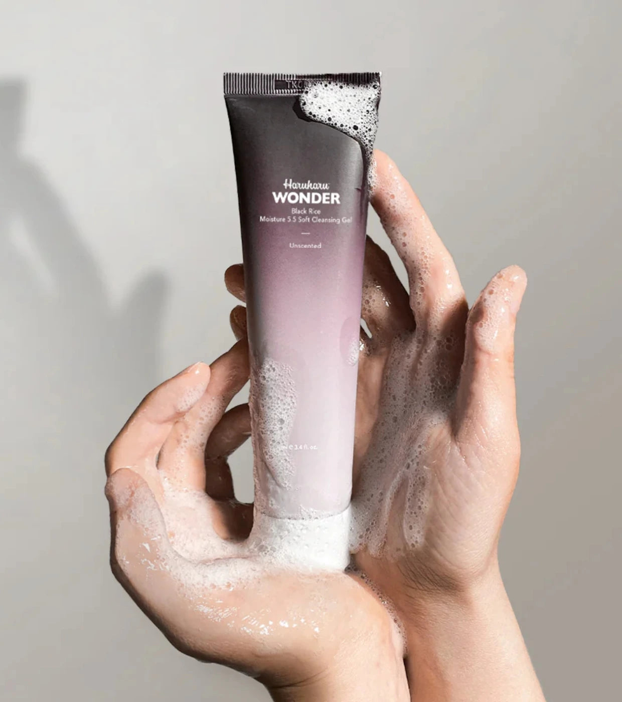 Haruharu WONDER - Black Rice Triple AHA Gel Nettoyant - MY Little Corée