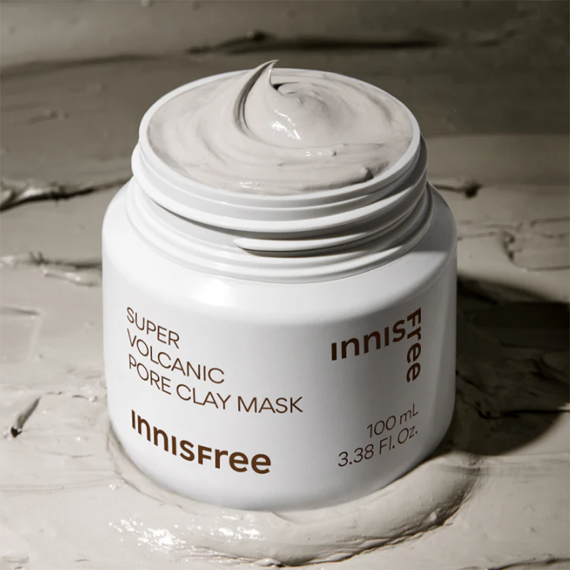 Innisfree Super Volcanic Pore Clay Mask 100ml - MY Little Corée
