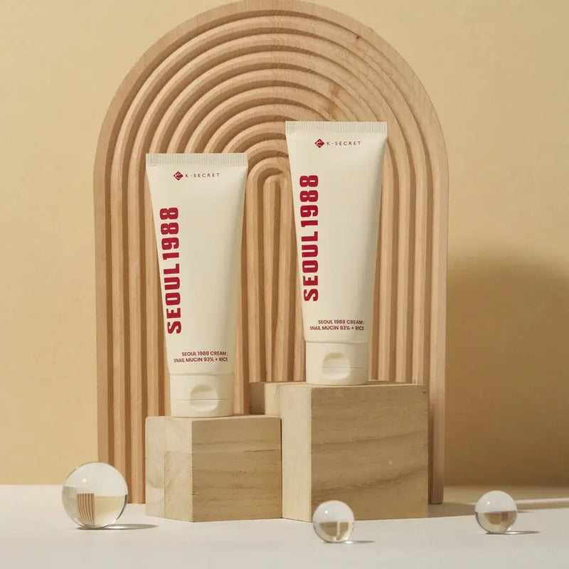 K-Secret – Seoul 1988 Snail Mucin 93% + Rice Cream – Crème visage