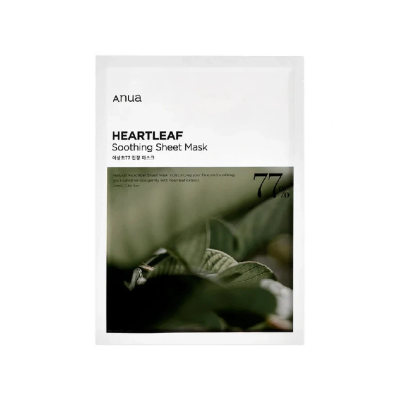 ANUA - Heartleaf Soothing Sheet Mask 77% - MY Little Corée