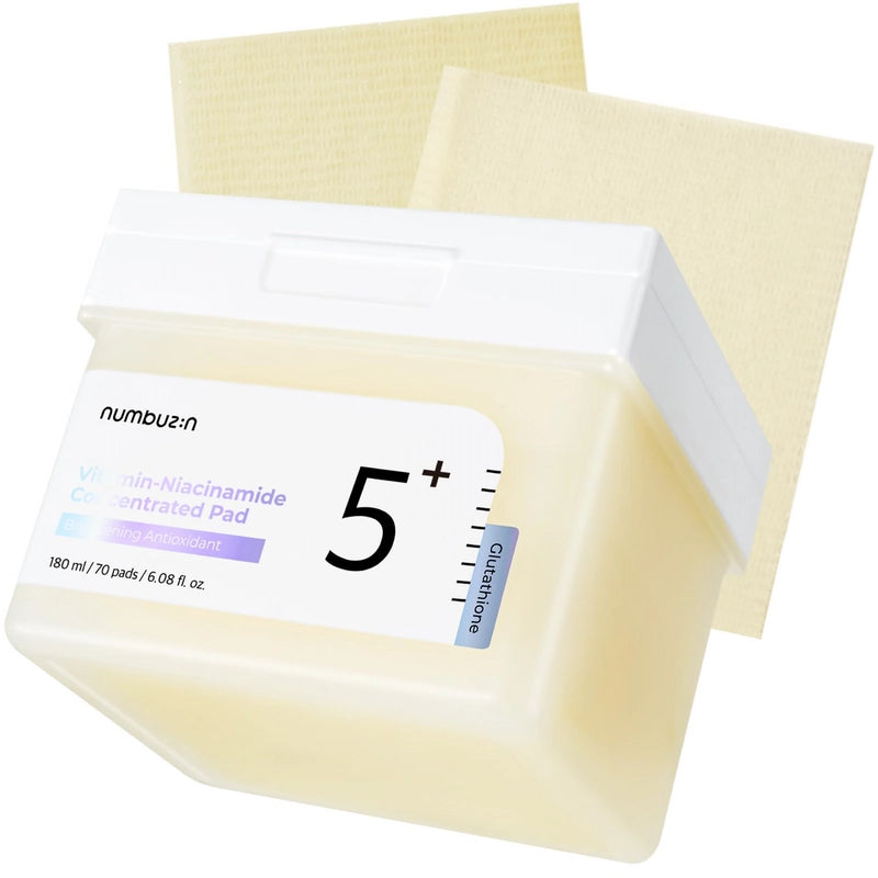 NUMBUZIN Vitamin-Niacinamide Pad 5+ 180ml 70pads - MY Little Corée